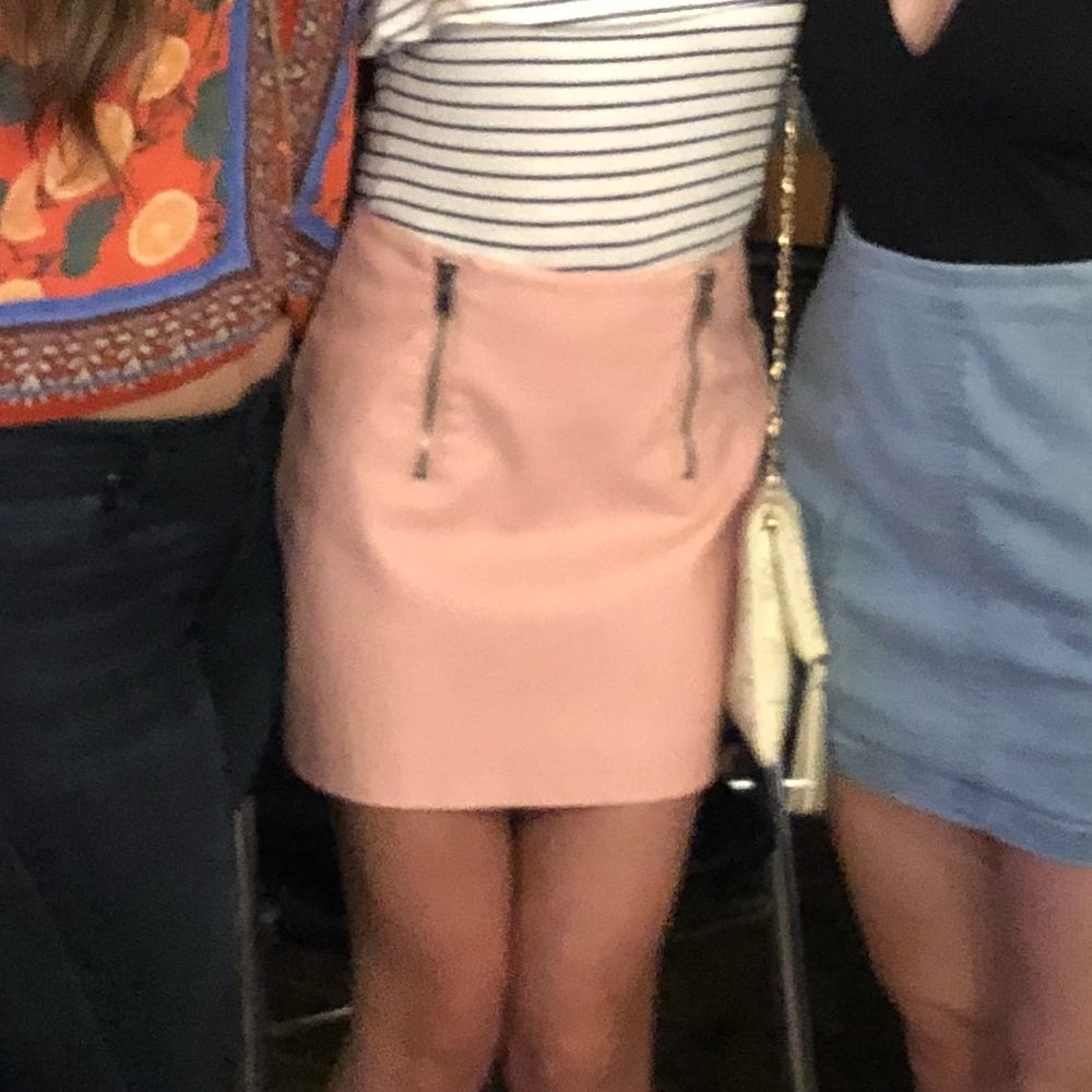 Pink skirt